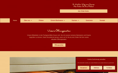 baecker-huth.de screenshot