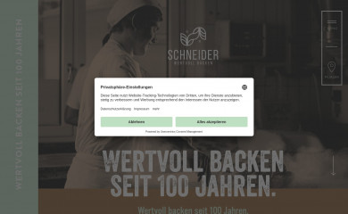 baeckerei-rager.de screenshot