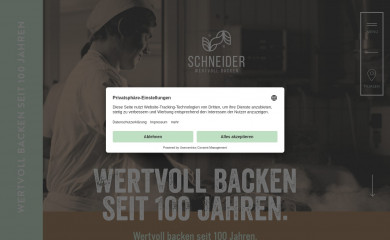 baeckerei-rager.de screenshot