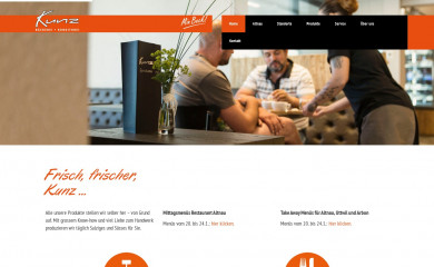 baeckereikunz.ch screenshot