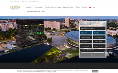 bakowskinieruchomosci.pl screenshot