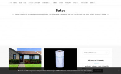 bakea.cz screenshot