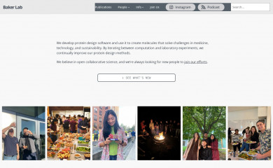 bakerlab.org screenshot