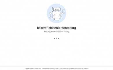 bakersfieldseniorcenter.org screenshot