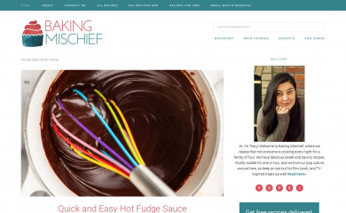 bakingmischief.com screenshot