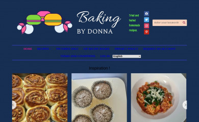 bakingbydonna.com screenshot
