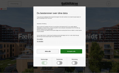 bakkekaeret.dk screenshot