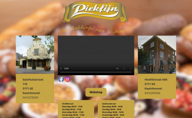 bakkerij-piekfijn.nl screenshot