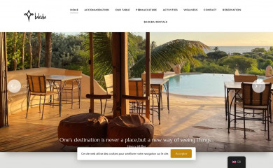bakuba-lodge.com screenshot