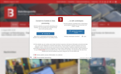 bahnblogstelle.com screenshot