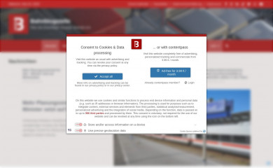 bahnblogstelle.com screenshot