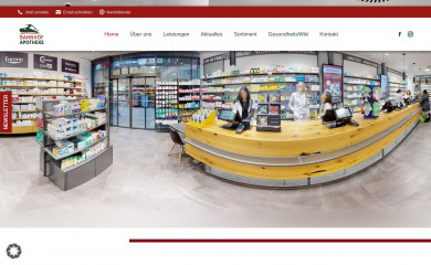 bahnhofapotheke-salzburg.at screenshot