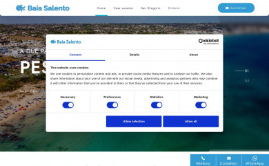 baiasalento.it screenshot