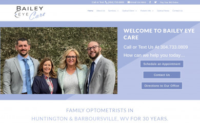baileyeye.com screenshot