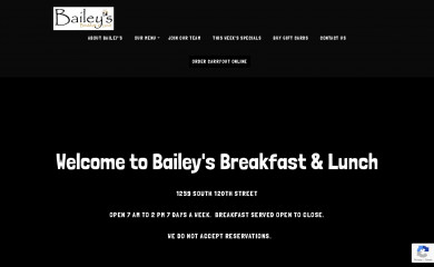 baileysbreakfast.com screenshot