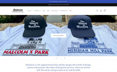 bailiwickclothing.com screenshot