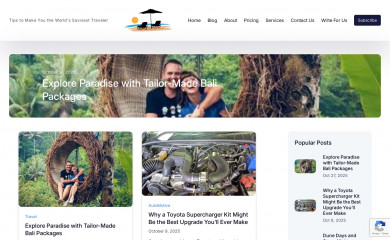 bajatraveler.net screenshot