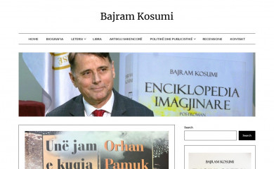 bajramkosumi.com screenshot