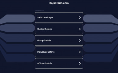 bajsafaris.com screenshot