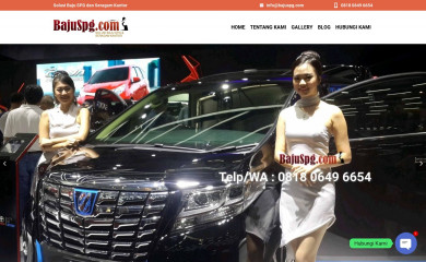 bajuspg.com screenshot