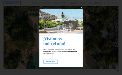 balnearioilletas.com screenshot