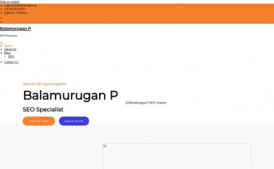 balamurugan.in screenshot