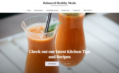 balancedhealthymeals.com screenshot