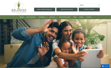 balancedmentalhealthaz.com screenshot