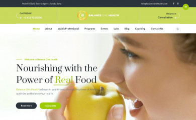 balanceonehealth.com screenshot