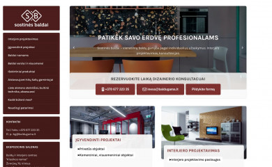 baldugama.lt screenshot