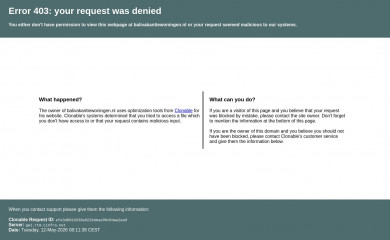 balivakantiewoningen.nl screenshot