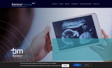 ballatermedical.com screenshot