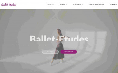 ballet-etudes.com screenshot