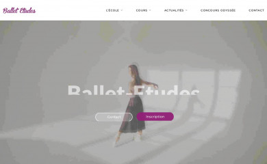 ballet-etudes.com screenshot