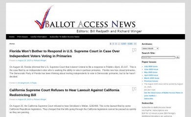 ballot-access.org screenshot