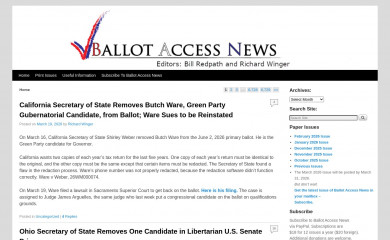 ballot-access.org screenshot