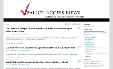 ballot-access.org screenshot