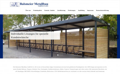 balsmeier-metallbau.de screenshot