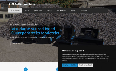 balticwelders.ee screenshot