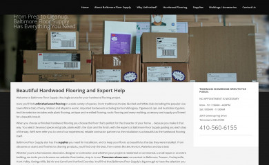 baltimorefloorsupply.com screenshot