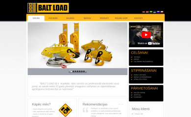baltload.lv screenshot