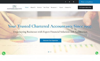balwinderassociates.com screenshot