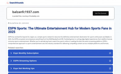 balzanfc1937.com screenshot