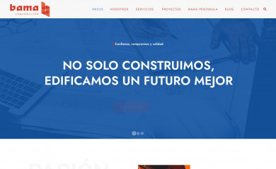 bamaconstruccion.com screenshot