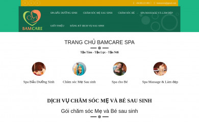 bamcare.com.vn screenshot