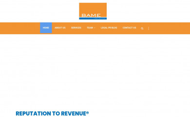 bamepr.com screenshot