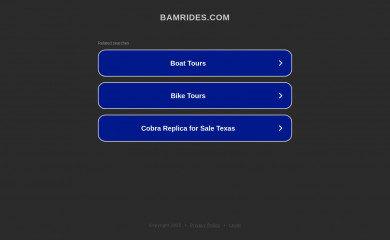 bamrides.com screenshot