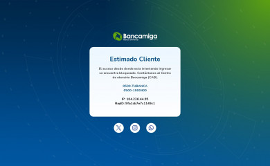 bancamiga.com screenshot