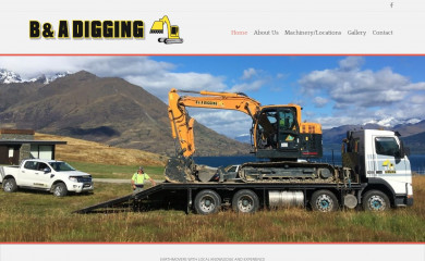 bandadigging.co.nz screenshot