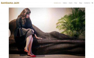 bandanajain.com screenshot